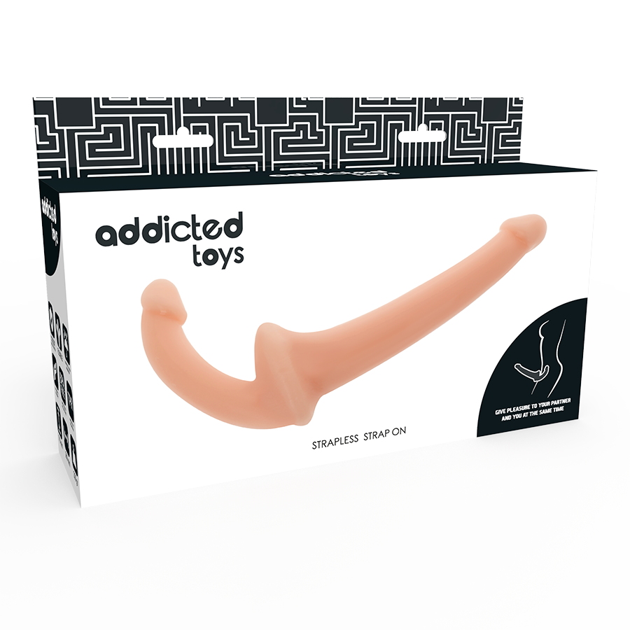 ADDICTED TOYS - STRAPON DILDO STRAPLESS NUDE