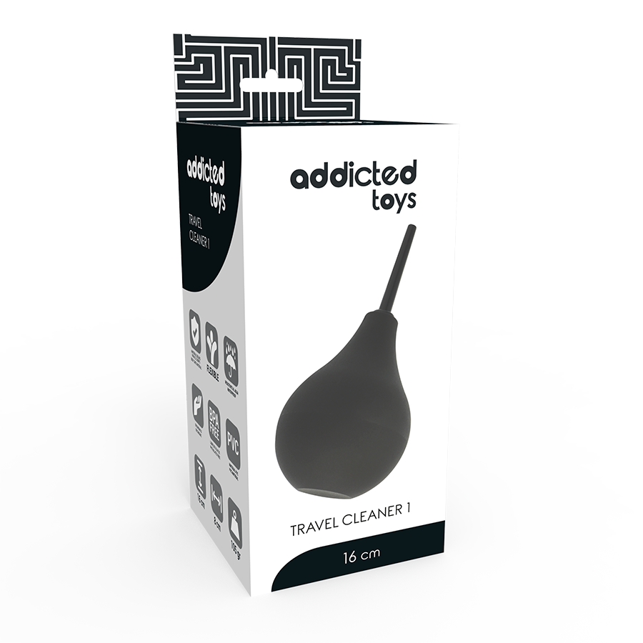 ADICCTED TOYS - DOCCIA ANALE NERA