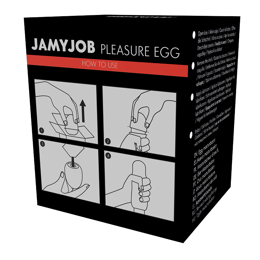 JAMYJOB - DISCRETT OVETTO MASTURBATORE BLACK VERSION 