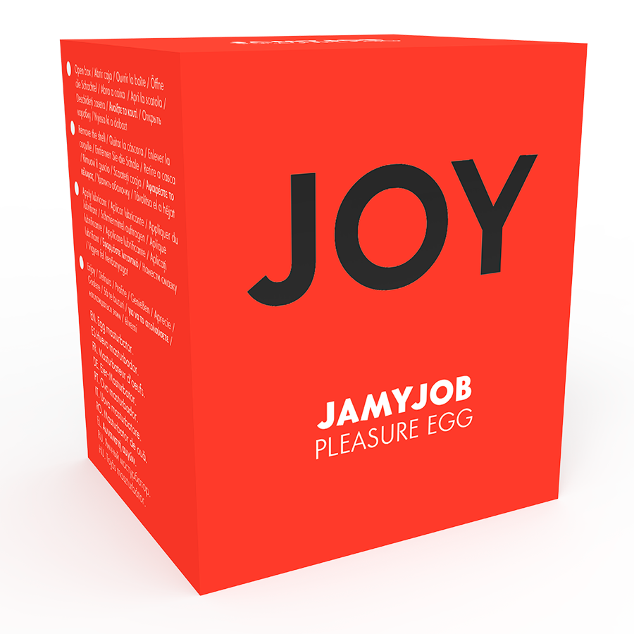 JAMYJOB - DISCRETT OVETTO MASTURBATORE JOY VERSIONE ROSSA