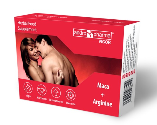 INTEGRATORE UOMO PER IL POTENZIAMENTO DELLA LIBIDO MASCHILE ANDROPHARMA VIGOR