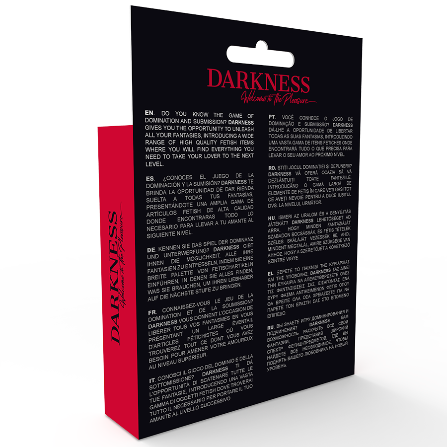 DARKNESS - HARNESS CON FORO TAGLIA UNICA
