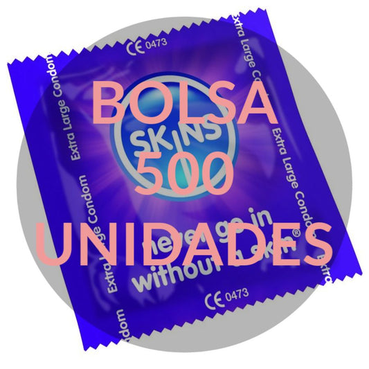 SKINS EXTRA LARGE - PRESERVATIVI BAG 500