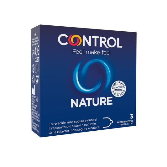 CONTROL  ADAPTA  NATURE - PRESERVATIVI 3 UNITÀ