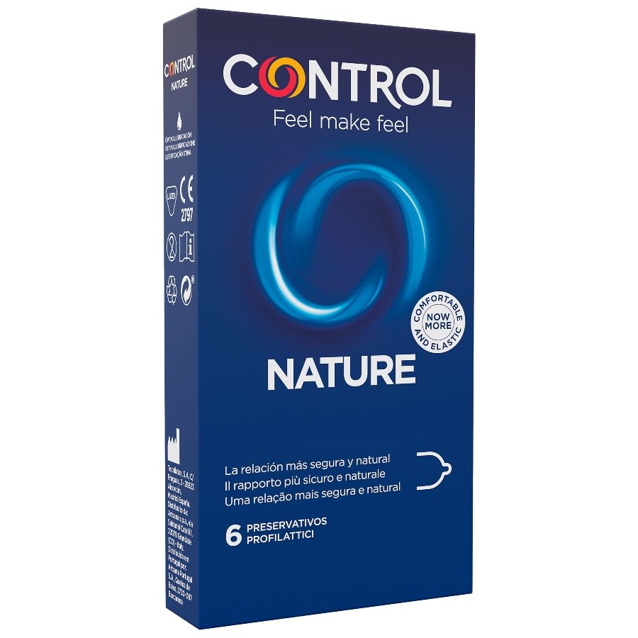CONTROL ADAPTA NATURE -  PRESERVATIVI 6 UNITÀ