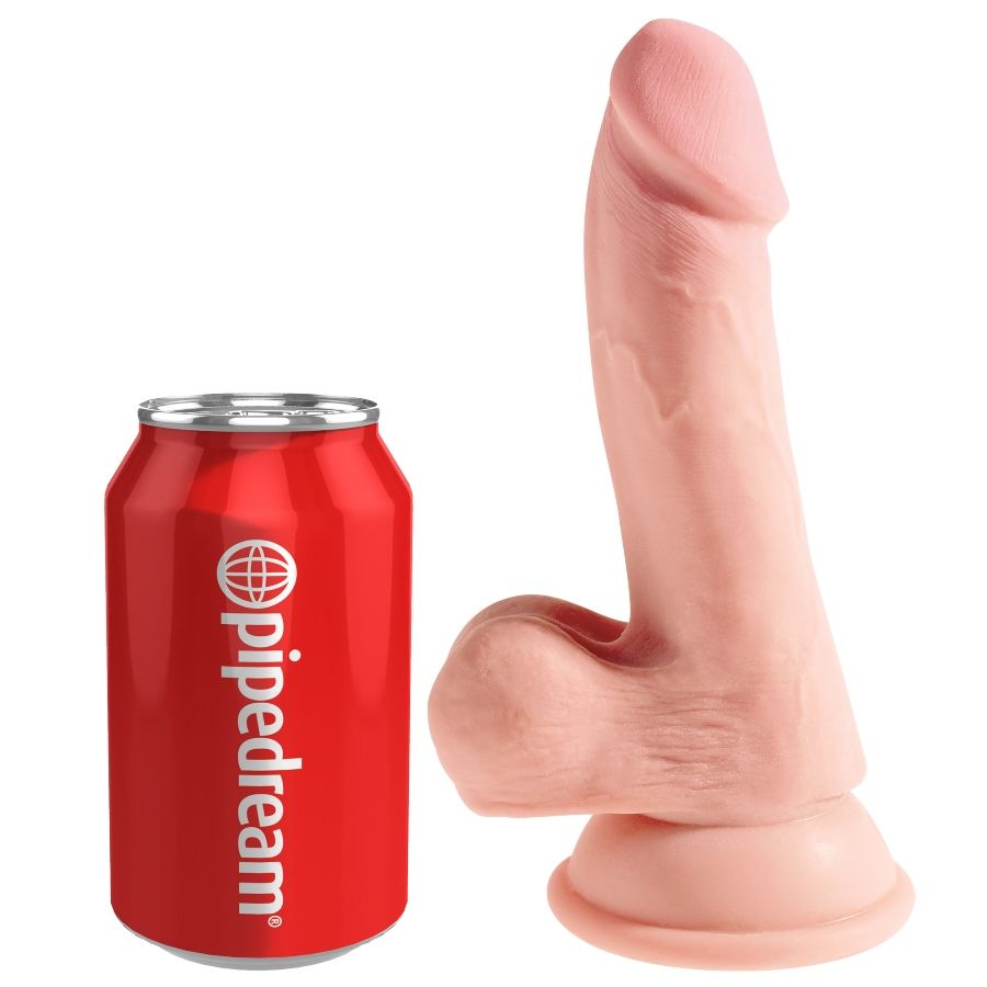 KING COCK - DILDO TRIPLA DENSITÀ 14 CM