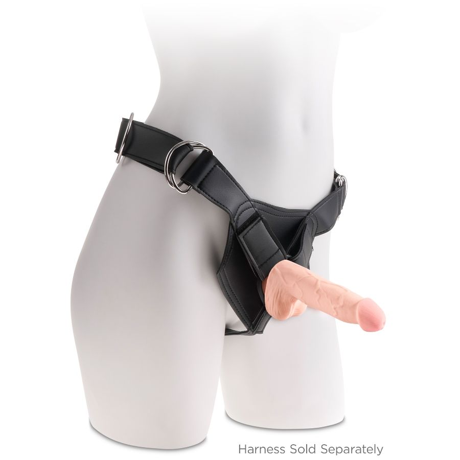 KING COCK - DILDO TRIPLA DENSITÀ 14 CM