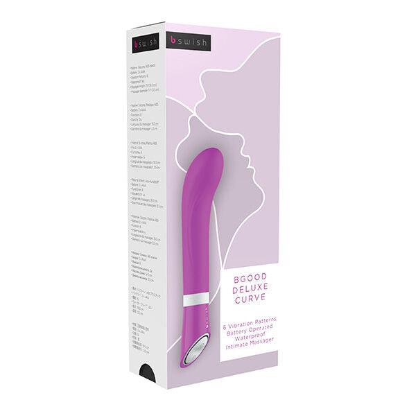 B SWISH - BGOOD DELUXE CURVE MASSAGGIATORE  VIOLA