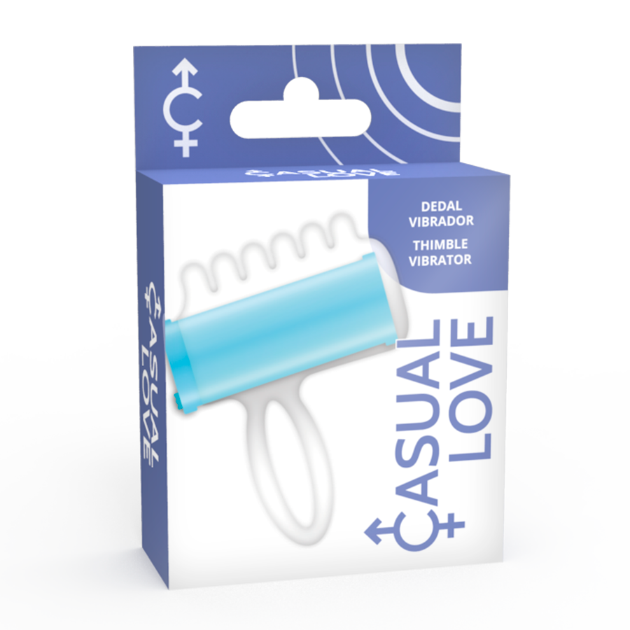 CASUAL LOVE - FINGER FUN MASSAGGIATORE DA DITO BLU