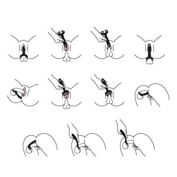 SATISFYER - ENDLESS FUN 3 MULTI VIBRATORE 33 POSSIBILI UTILIZZI BLU