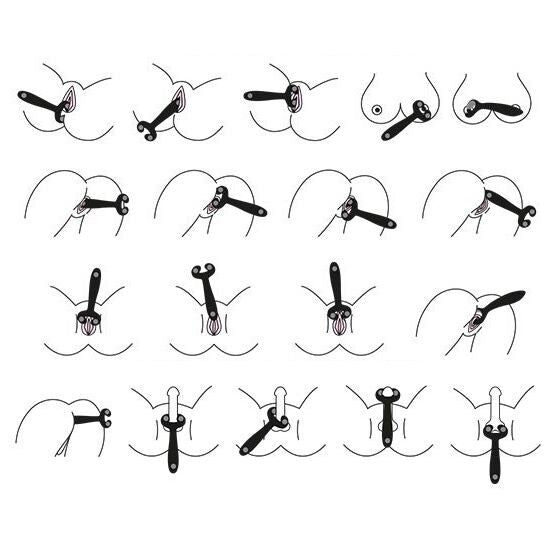 SATISFYER - ENDLESS FUN 3 MULTI VIBRATORE 33 POSSIBILI UTILIZZI BLU