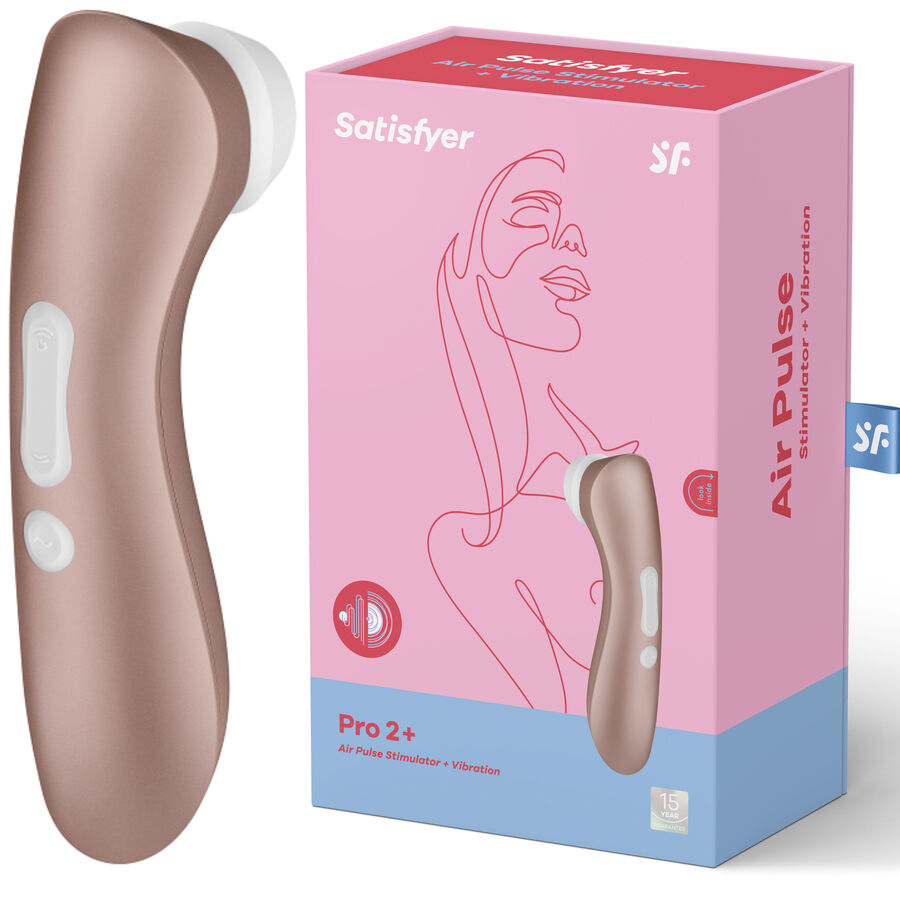 SATISFYER - PRO 2 STIMOLATORE SUCCHIA CLITORIDE AIR PULSE 2020 EDITION