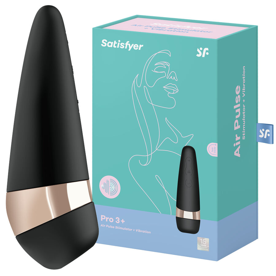 SATISFYER - PRO 3 STIMOLATORE SUCCHIA CLITORIDE AIR PULSE 2020 EDITION