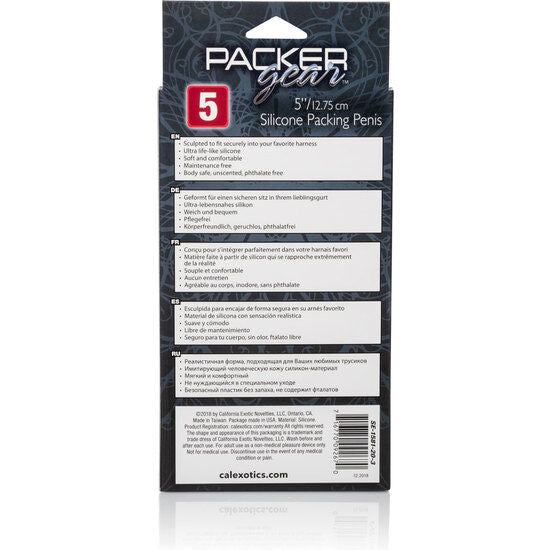 CALEXOTICS - PACKER PER PENE IN SILICONE  12,75 CM NUDE