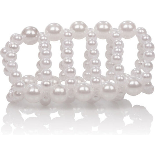 CALEXOTICS - BASIC ESSENTIALS PEARL RING GUAINA STIMOLANTE CON PERLINE 