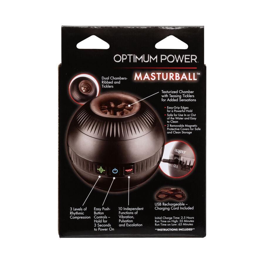 CALEXOTICS - OPTIMUM POWER MASTURBALL MASTURBATORE VIBRANTE