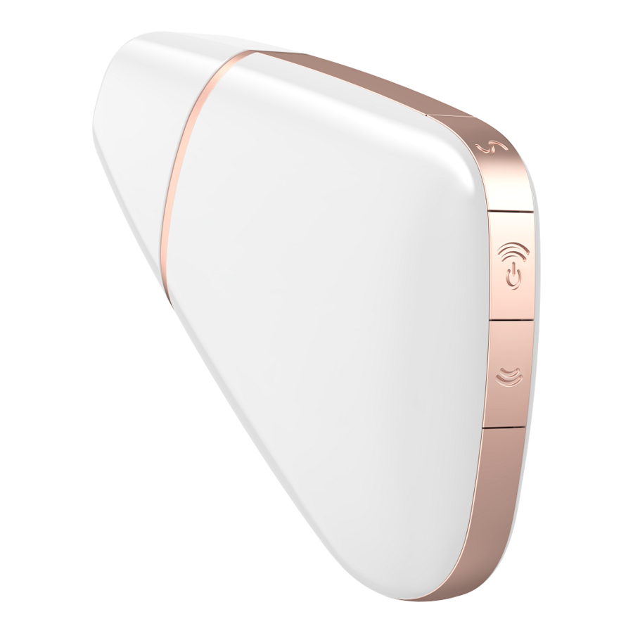 SATISFYER - LOVE TRIANGLE STIMOLATORE E VIBRATORE BIANCO