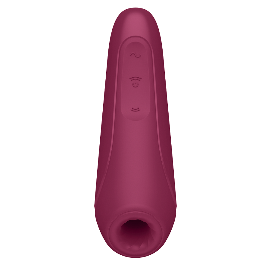 SATISFYER - CURVY 2 STIMOLATORE E VIBRATORE AIR PULSE CON APP ROSA