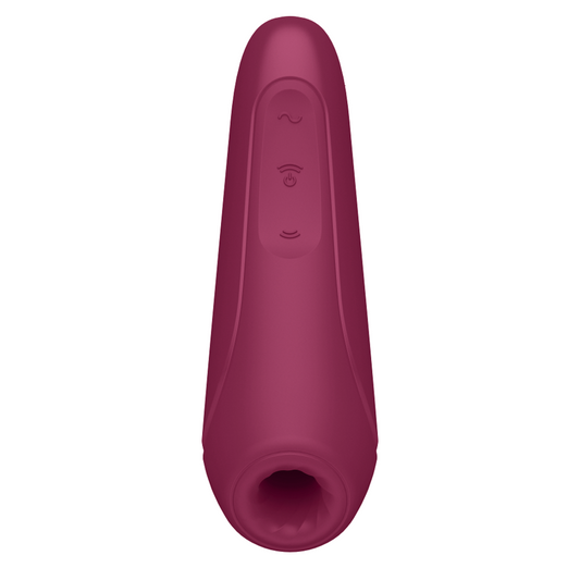 SATISFYER - CURVY 2 STIMOLATORE E VIBRATORE AIR PULSE CON APP ROSA