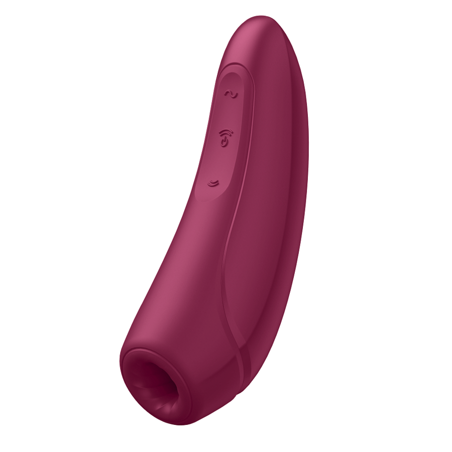 SATISFYER - CURVY 2 STIMOLATORE E VIBRATORE AIR PULSE CON APP ROSA