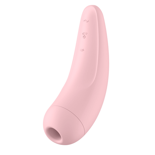 SATISFYER - CURVY 2 STIMOLATORE E VIBRATORE AIR PULSE CON APP ROSA