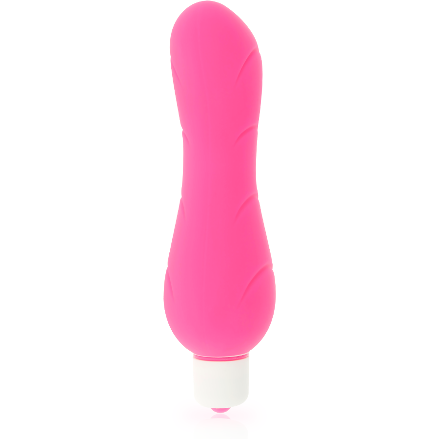 DOLCE VITA - VIBRATORE G-SPOT IN SILICONE ROSA