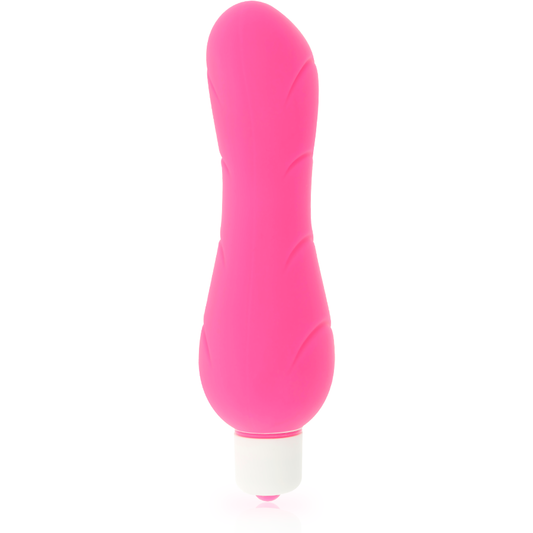 DOLCE VITA - VIBRATORE G-SPOT IN SILICONE ROSA