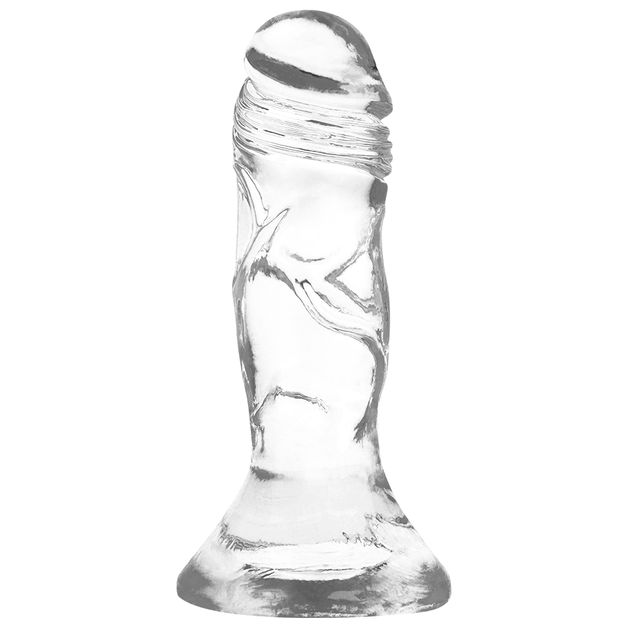 X RAY - DILDO REALISTICO IN JELLY TRASPARENTE 12 CM -O- 2.6 CM
