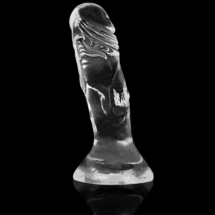 X RAY - DILDO REALISTICO IN JELLY TRASPARENTE 12 CM -O- 2.6 CM