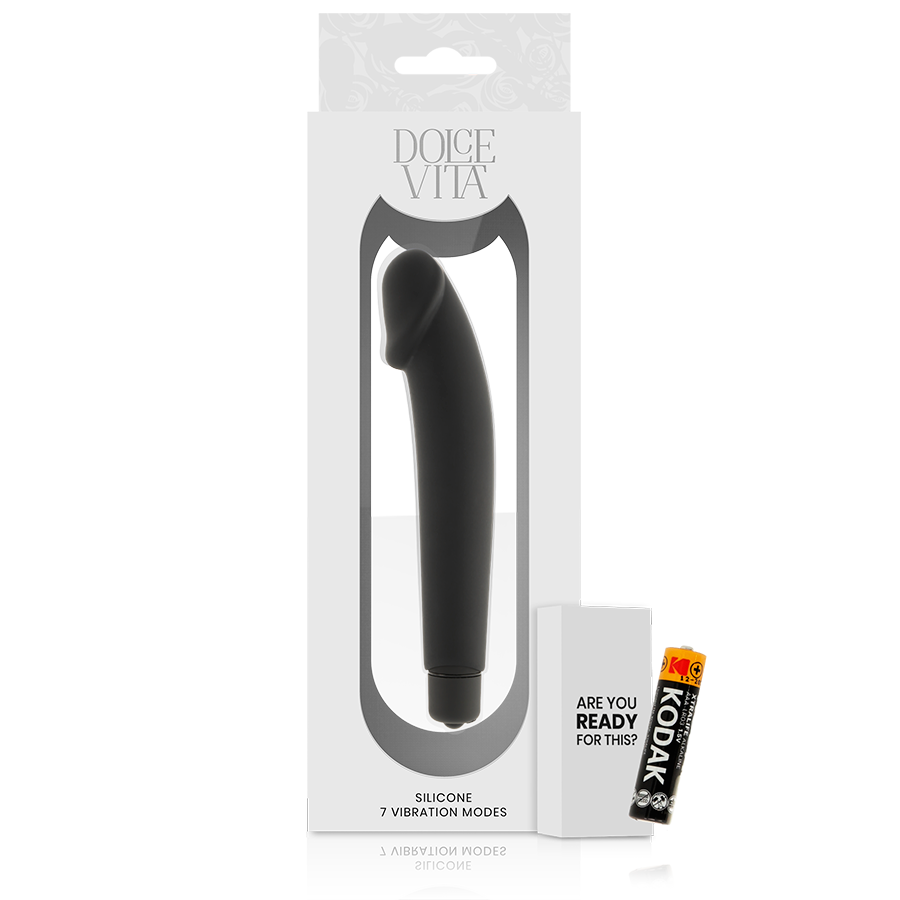 DOLCE VITA - DILDO REALISTICO SILICONE NERO