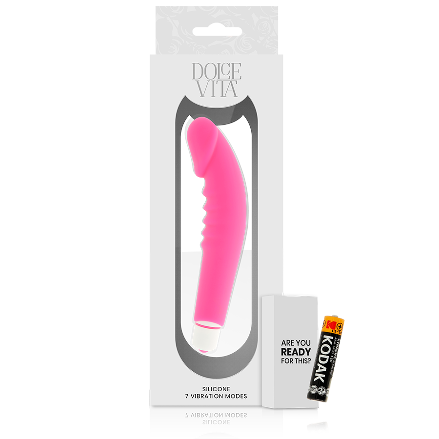 DOLCE VITA - DILDO REALISTICO SILICONE ROSA