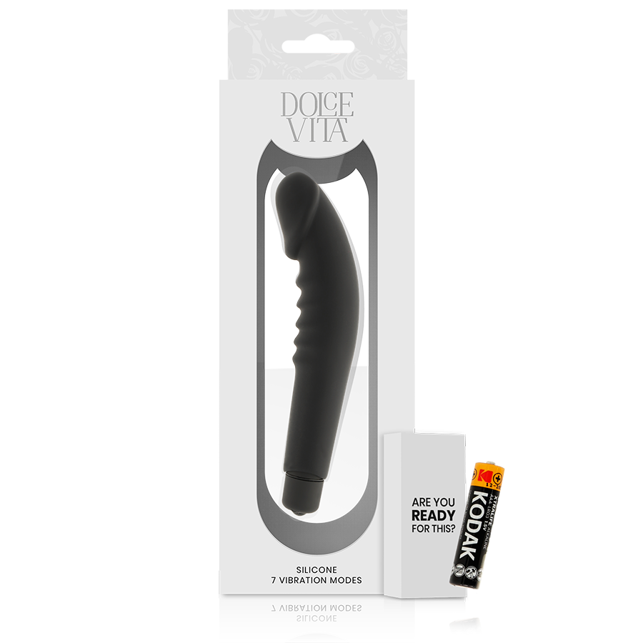 DOLCE VITA - DILDO REALISTICO SILICONE NERO