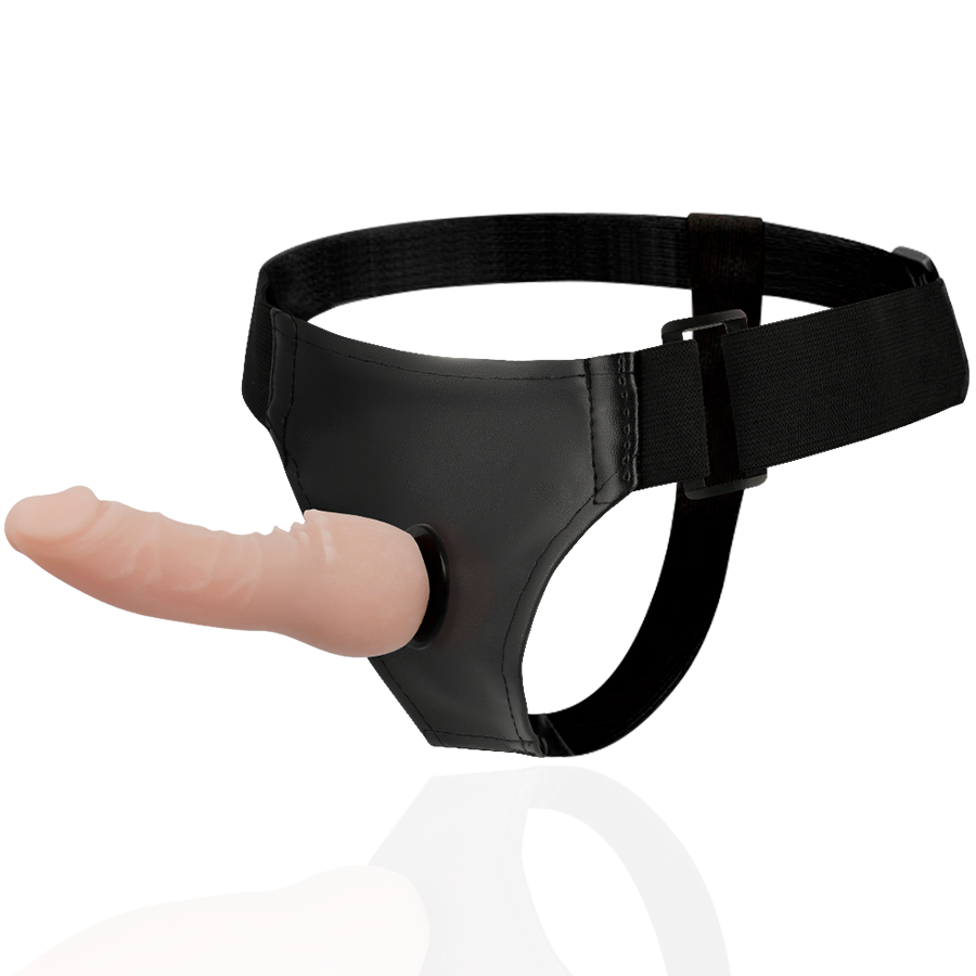 HARNESS ATTRACTION - JAMES HARNESS CON PENE REALISTICO 16 CM -O- 3,3 CM