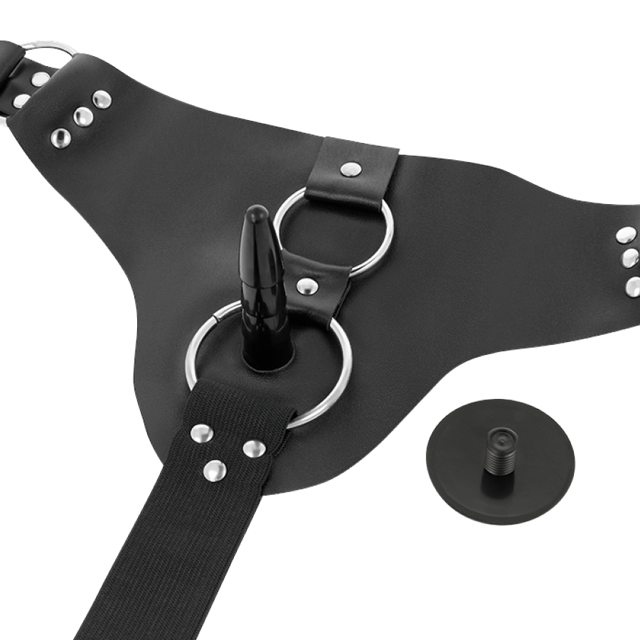 HARNESS ATTRACTION - TAYLOR HARNESS CON PENE REALISTICO DELUXE 18 CM -O- 4,5 CM