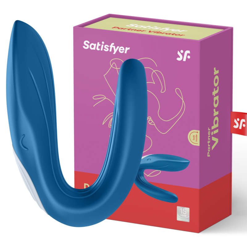 SATISFYER - WHALE  PARTNER TOY STIMOLATORE  DI COPPIA