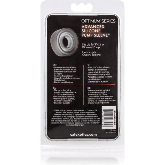 CALEXOTICS - ADV GUAINA PER POMPA IN SILICONE  NERO
