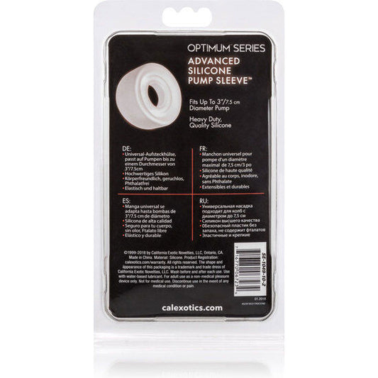 CALEXOTICS - ADV GUAINA PER POMPA IN SILICONE TRASPARENTE