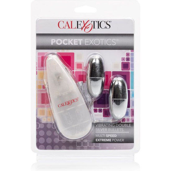 CALEXOTICS - BULLETS VIBRANTI COLOR ARGENTO