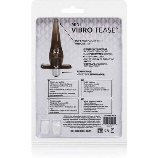 CALEXOTICS - MINI VIBRO TEASE NERO