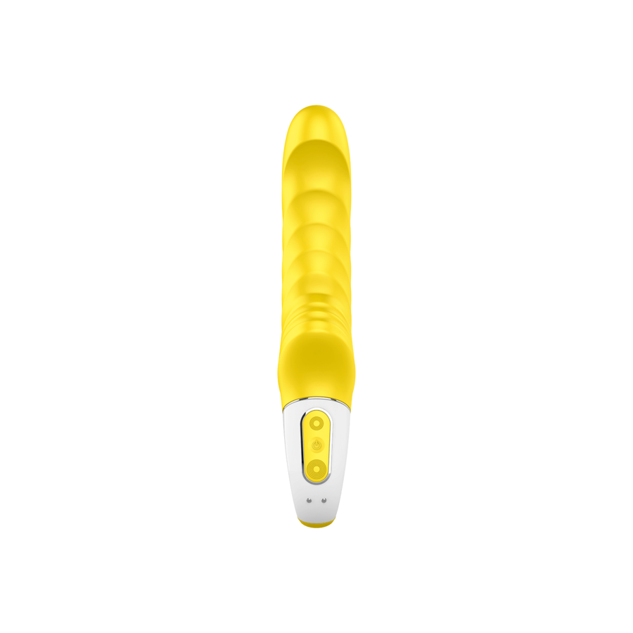 SATISFYER - VIBE YUMMY VIBRATORE STIMOLATORE PUNTO G GIALLO