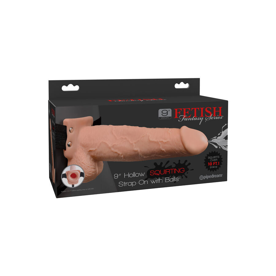 FETISH FANTASY SERIES  - HARNESS CON DILDO SQUIRTING 9 CM