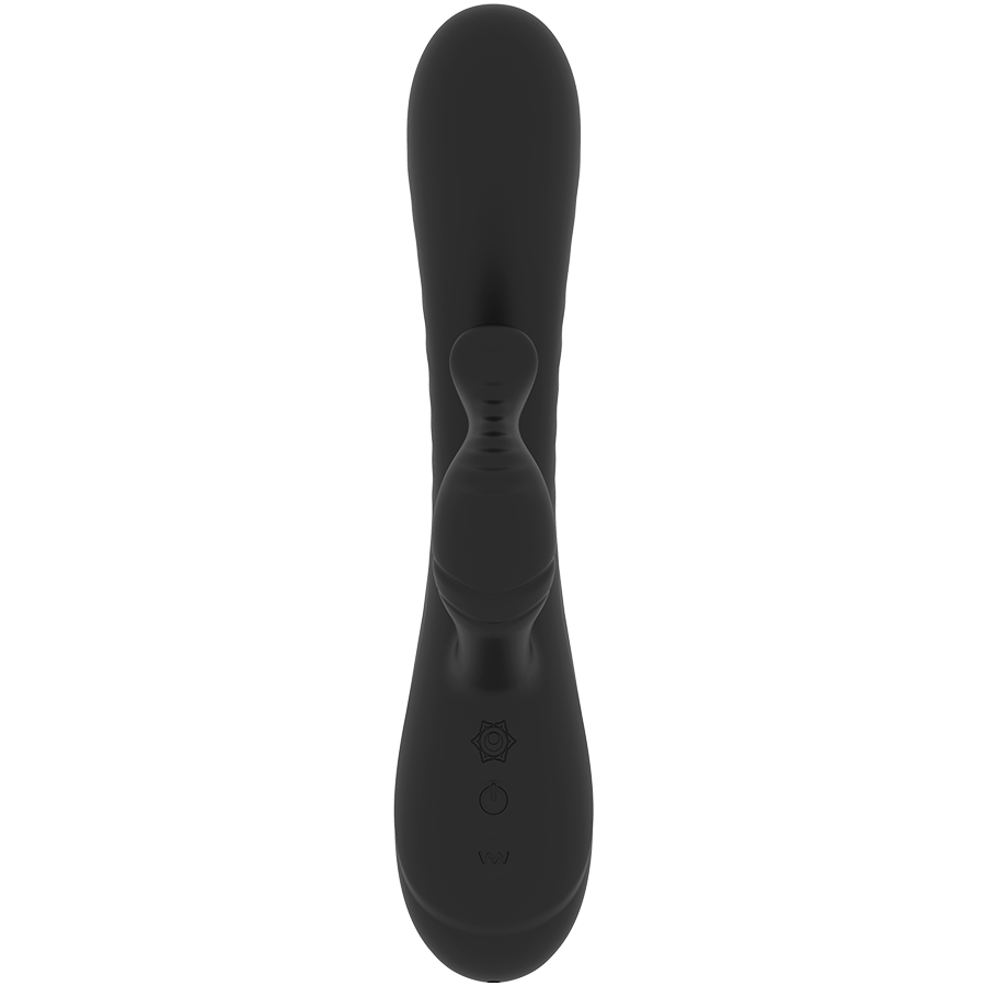 RITHUAL -  ANUSARA VIBRATORE  DOPPIO MOTORE RICARICABILE 2.0 NERO