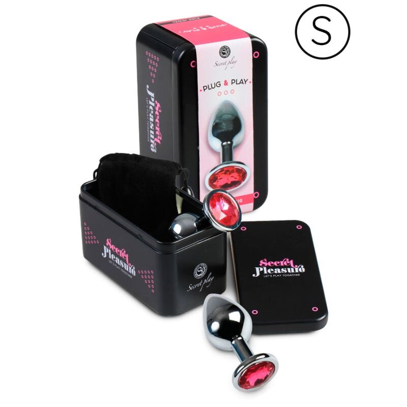 SECRETPLAY - PLUG ANALE FUCSIA S