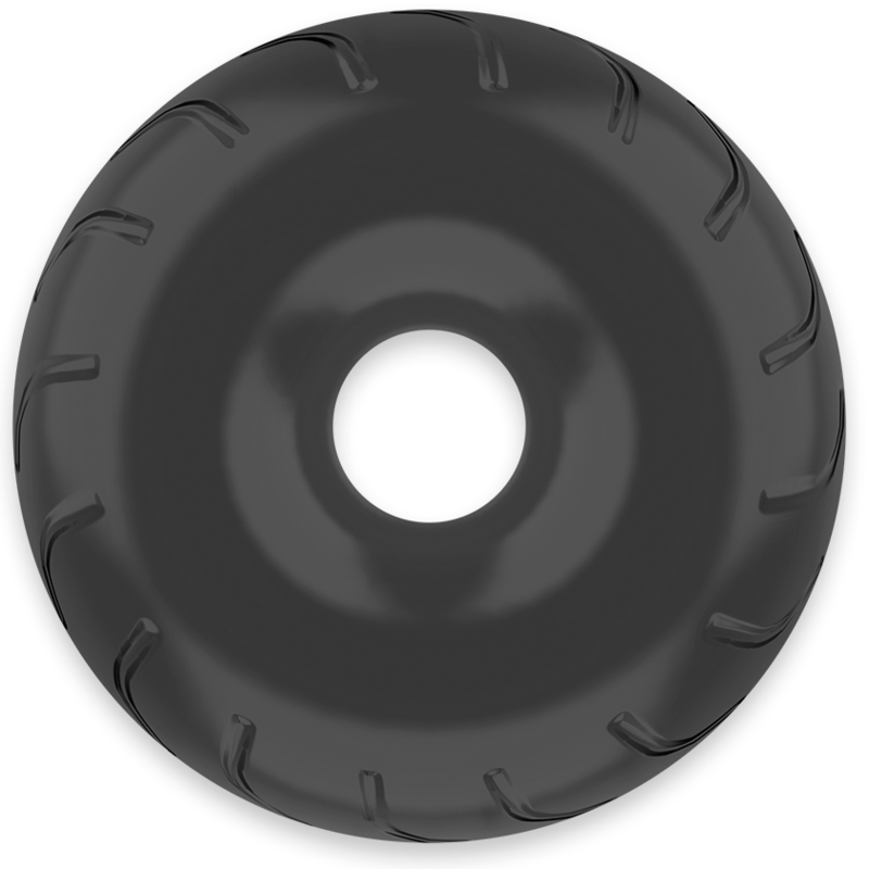 POWERING - PR08 ANELLO PENE SUPER FLESSIBILE E RESISTENTE 5CM  NERO