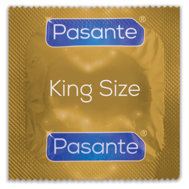 PASANTE - KING SIZE PRESERVATIVI PIÙ LUNGHI E LARGHI 3 PZ