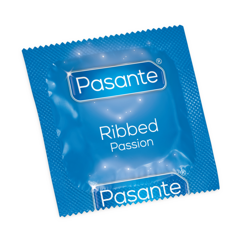 PASANTE - RIBBED PRESERVATIVI CON RILIEVI 12 PZ