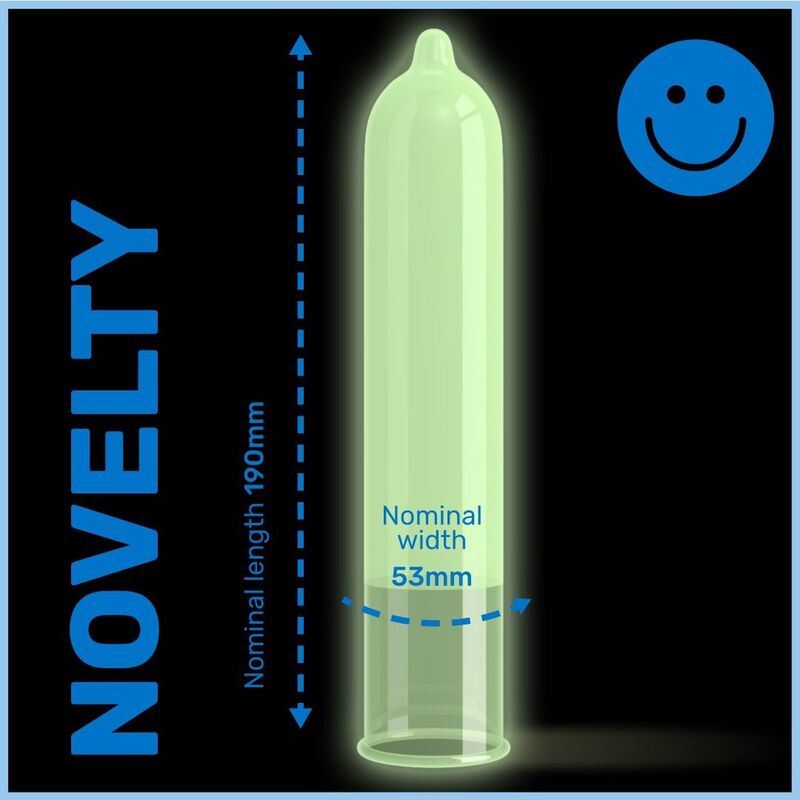 PASANTE GLOW IN THE DARK-  PRESERVATIVI CHE SI ILLUMINANO AL BUIO 12 UNITÀ