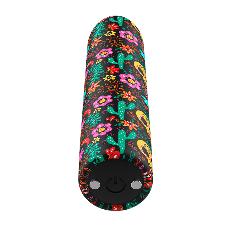 MINI VIBRATORE BULLET RICARICABILE, 10 FUNZIONI VIBRAZIONE, DESIGN COMPATTO