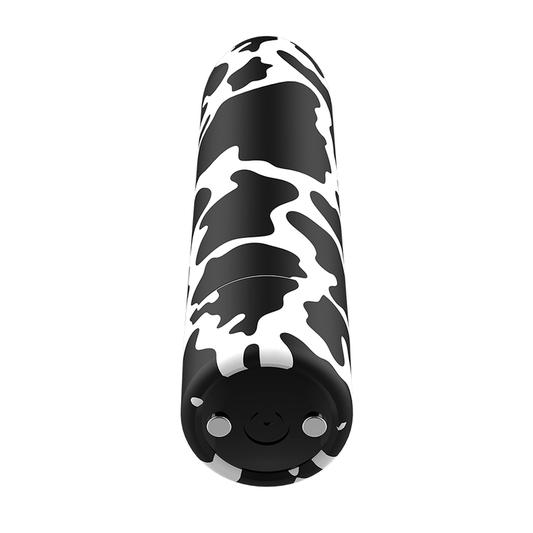 CUSTOM BULLETS - MUCCA BULLET RICARICABILE 10 MODALITA' DI VIBRAZIONE