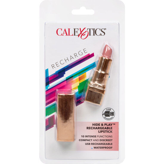 CALEXOTICS - HIDE & PLAY ROSSETTO MASSAGGIATORE RICARICABILE ROSA